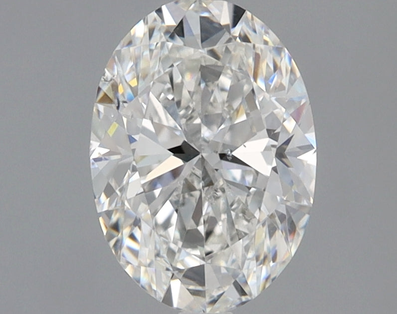 Lab-Grown 1.40 Carat Oval Shape Diamond color G Clarity SI2 With GIA Certificate, precious stones, engagement diamonds
