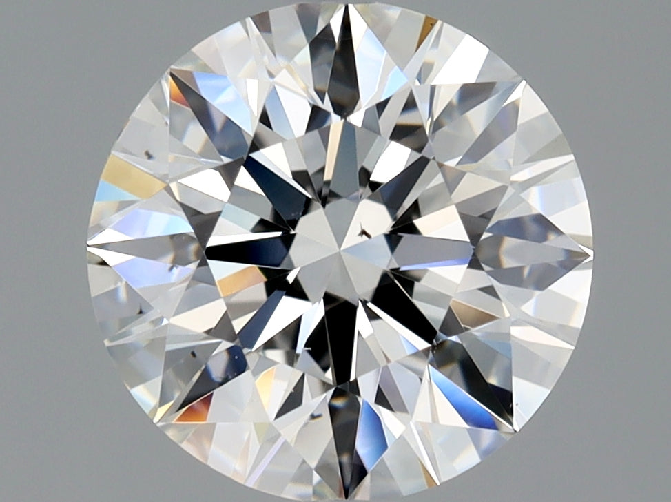 Lab-Grown 2.00 Carat Round Brilliant Diamond color G Clarity SI1 With GIA Certificate, precious stones, engagement diamonds