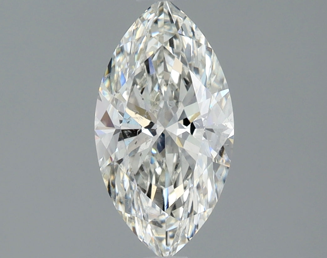 Lab-Grown 1.00 Carat Marquis Shape Diamond color I Clarity SI2 With GIA Certificate, precious stones, engagement diamonds