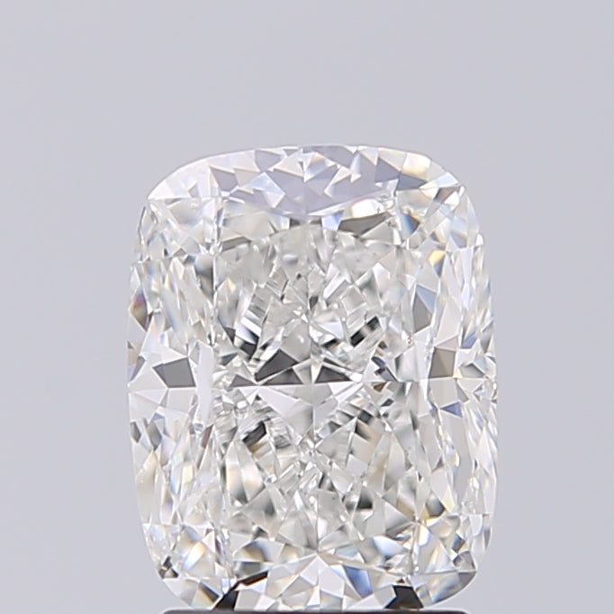 Lab-Grown 2.00 Carat Cushion Modified Brilliant Cut Diamond color G Clarity SI1 With GIA Certificate, precious stones, engagement diamonds