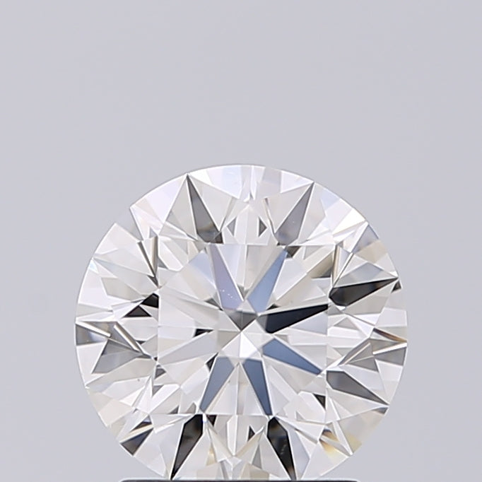 Lab-Grown 1.51 Carat Round Brilliant Diamond color F Clarity VS2 With GIA Certificate, precious stones, engagement diamonds