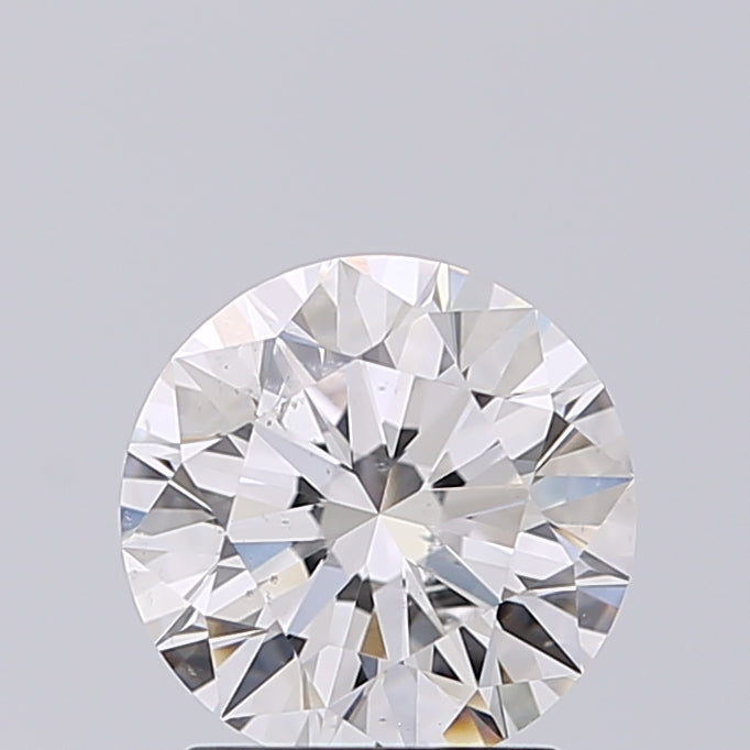 Lab-Grown 1.51 Carat Round Brilliant Diamond color E Clarity SI2 With GIA Certificate, precious stones, engagement diamonds