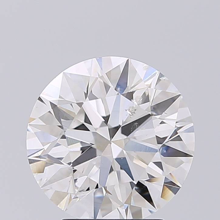Lab-Grown 2.50 Carat Round Brilliant Diamond color E Clarity SI2 With GIA Certificate, precious stones, engagement diamonds