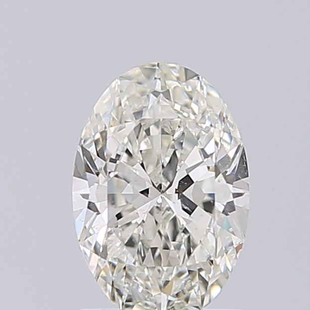 Lab-Grown 1.01 Carat Oval Shape Diamond color I Clarity SI1 With GIA Certificate, precious stones, engagement diamonds