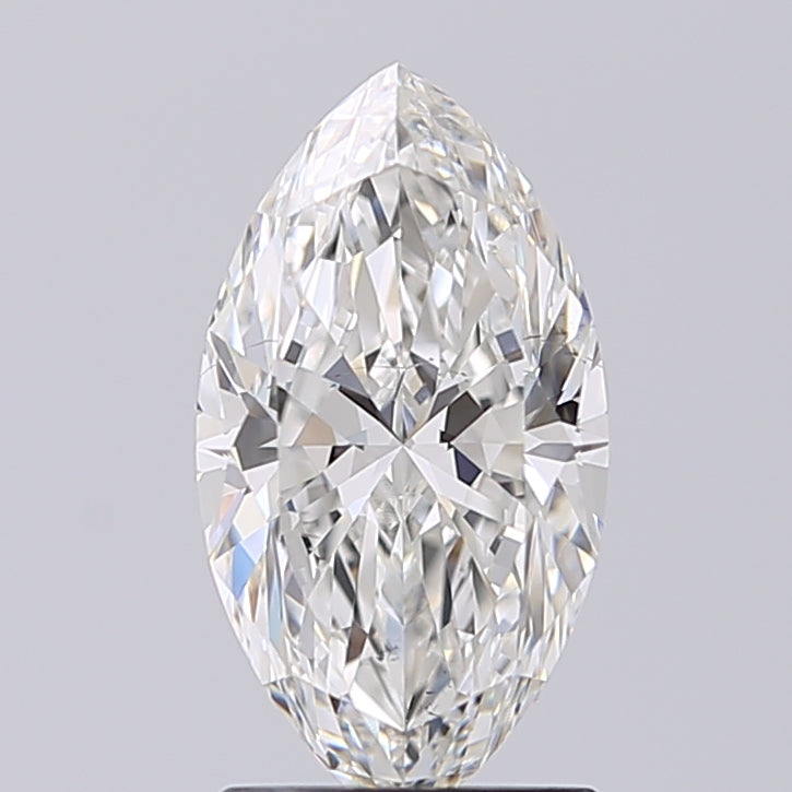Lab-Grown 1.52 Carat Marquis Shape Diamond color G Clarity SI1 With GIA Certificate, precious stones, engagement diamonds