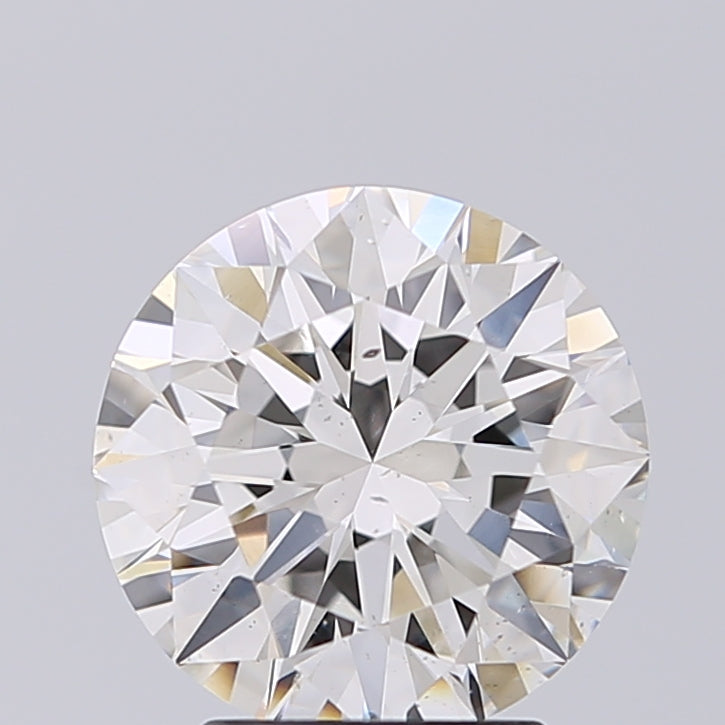 Lab-Grown 2.50 Carat Round Brilliant Diamond color G Clarity SI1 With GIA Certificate, precious stones, engagement diamonds