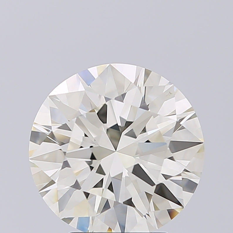 Lab-Grown 3.02 Carat Round Brilliant Diamond color L Clarity SI1 With GIA Certificate, precious stones, engagement diamonds