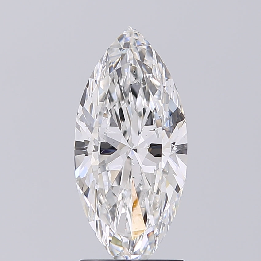 Lab-Grown 1.50 Carat Marquis Shape Diamond color E Clarity VS2 With GIA Certificate, precious stones, engagement diamonds