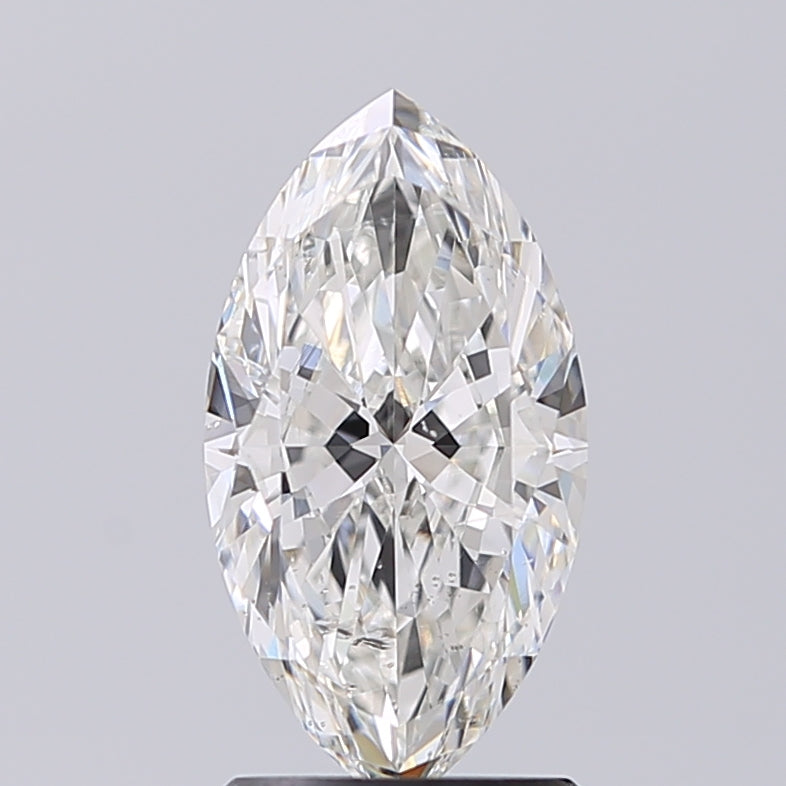 Lab-Grown 1.51 Carat Marquis Shape Diamond color G Clarity SI1 With GIA Certificate, precious stones, engagement diamonds