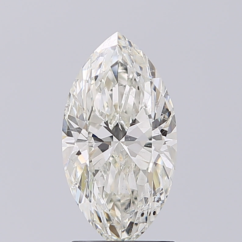 Lab-Grown 1.51 Carat Marquis Shape Diamond color J Clarity SI2 With GIA Certificate, precious stones, engagement diamonds