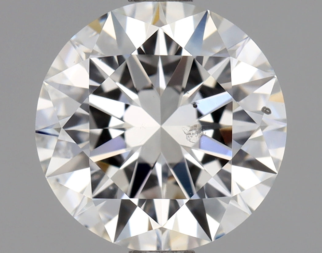 Lab-Grown 1.51 Carat Round Brilliant Diamond color F Clarity SI2 With GIA Certificate, precious stones, engagement diamonds