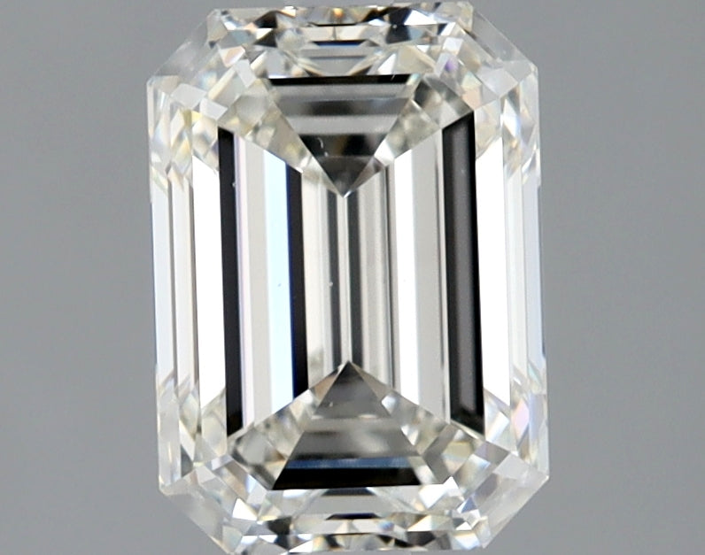 Lab-Grown 2.00 Carat Emerald Cut Diamond color J Clarity VS2 With GIA Certificate, precious stones, engagement diamonds