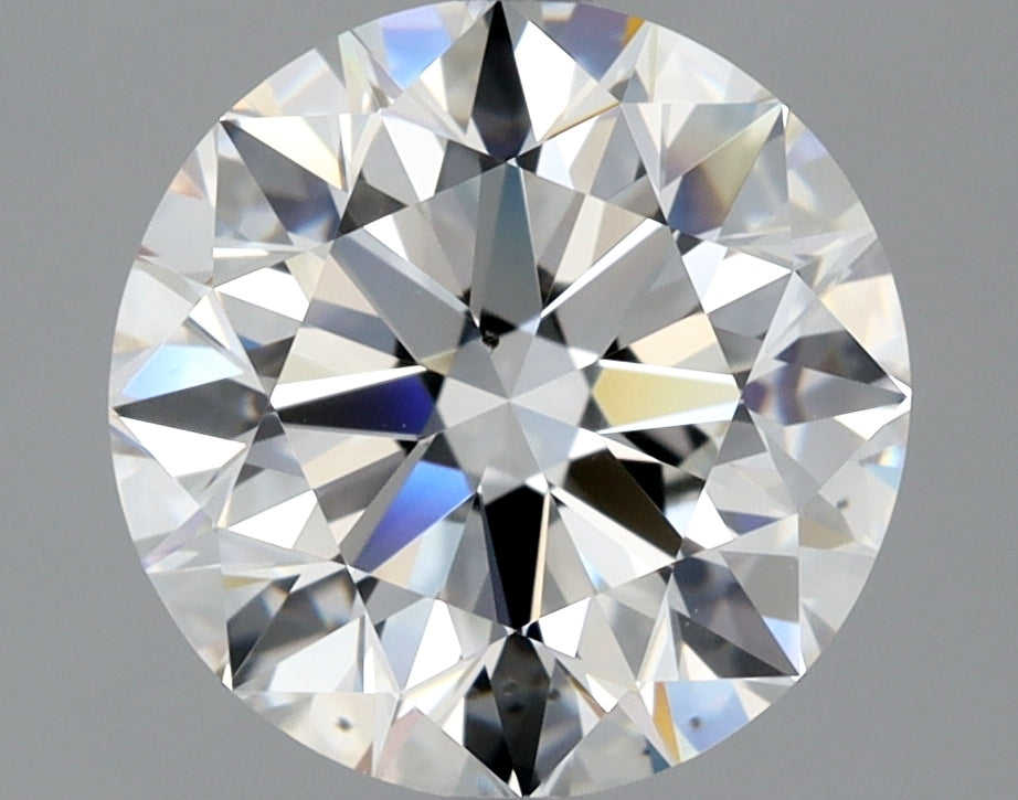 Lab-Grown 2.42 Carat Round Brilliant Diamond color G Clarity VS2 With GIA Certificate, precious stones, engagement diamonds