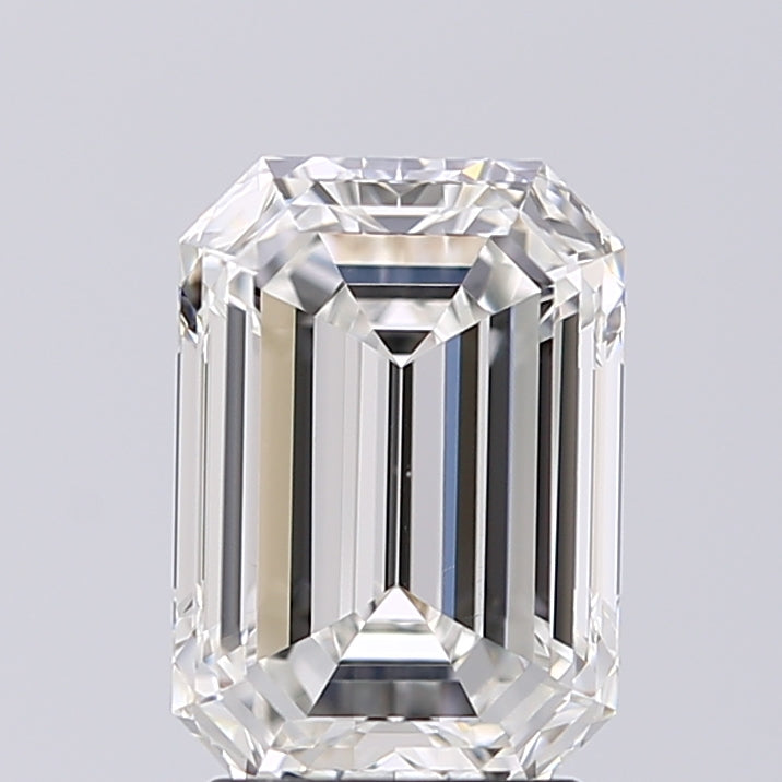 Lab-Grown 2.31 Carat Emerald Cut Diamond color G Clarity VS1 With GIA Certificate, precious stones, engagement diamonds
