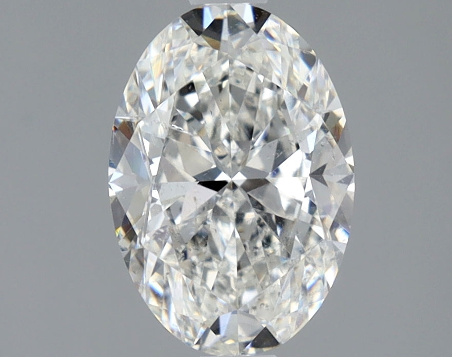 Lab-Grown 1.40 Carat Oval Shape Diamond color G Clarity SI2 With GIA Certificate, precious stones, engagement diamonds