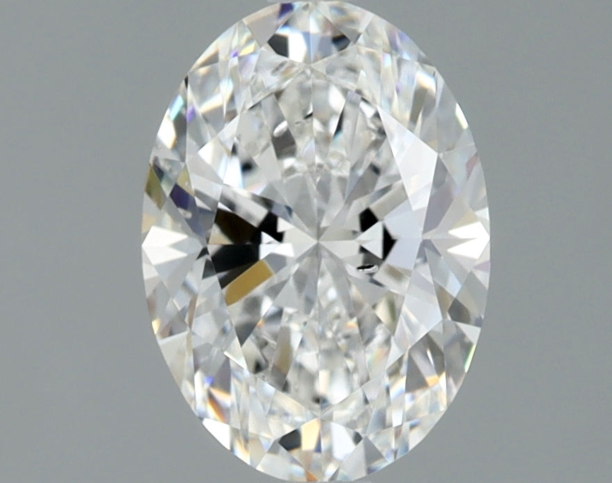 Lab-Grown 1.21 Carat Oval Shape Diamond color E Clarity SI2 With GIA Certificate, precious stones, engagement diamonds