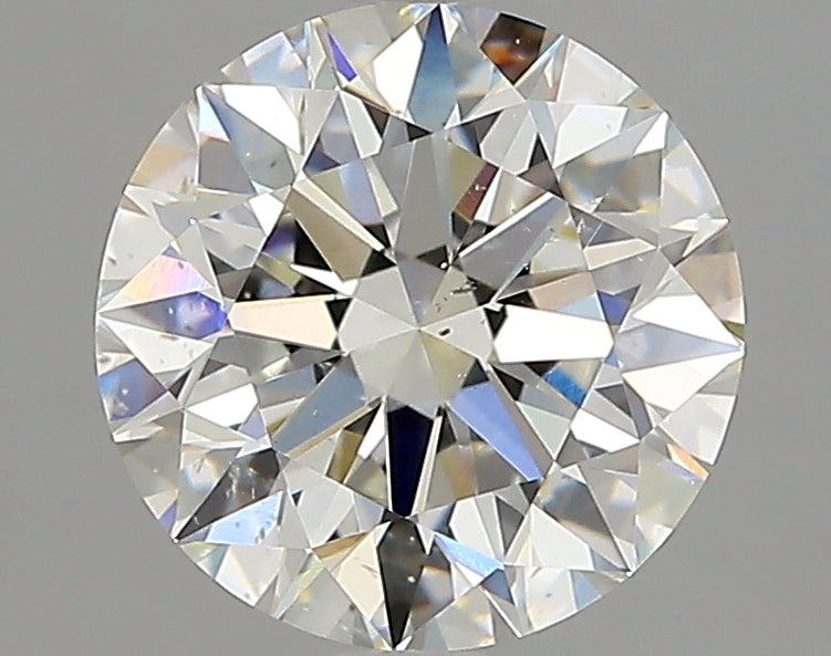 Lab-Grown 2.22 Carat Round Brilliant Diamond color I Clarity SI2 With GIA Certificate, precious stones, engagement diamonds