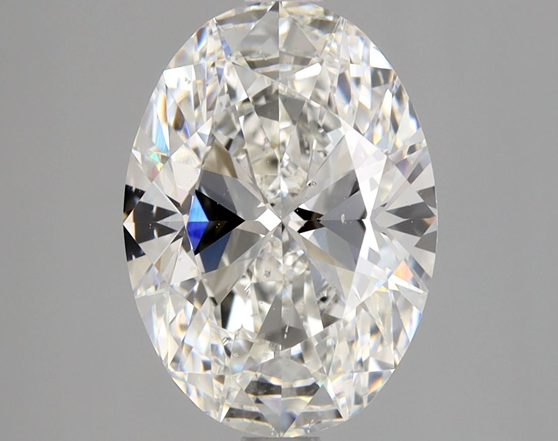 Lab-Grown 2.50 Carat Oval Shape Diamond color G Clarity SI1 With GIA Certificate, precious stones, engagement diamonds
