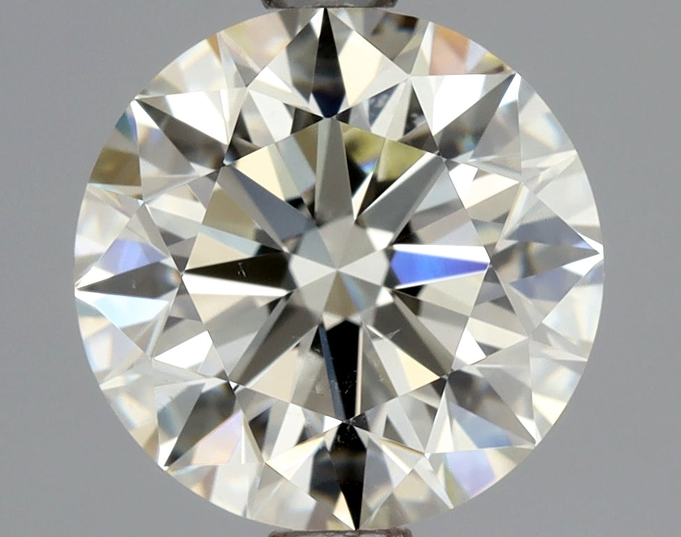 Lab-Grown 1.90 Carat Round Brilliant Diamond color L Clarity SI2 With GIA Certificate, precious stones, engagement diamonds