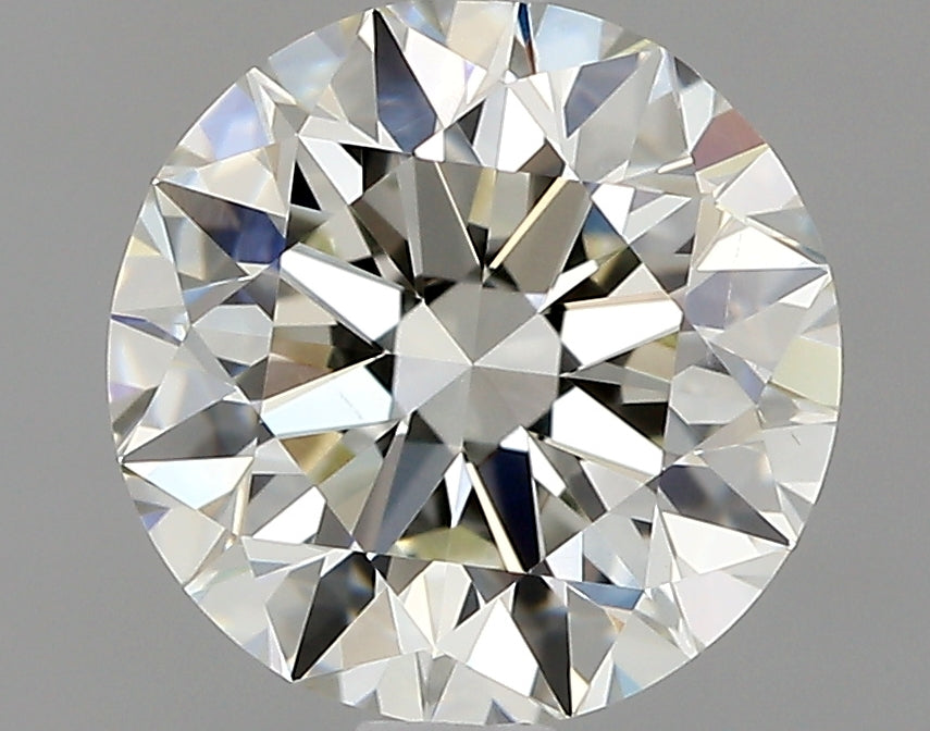 Lab-Grown 1.61 Carat Round Brilliant Diamond color J Clarity SI1 With GIA Certificate, precious stones, engagement diamonds
