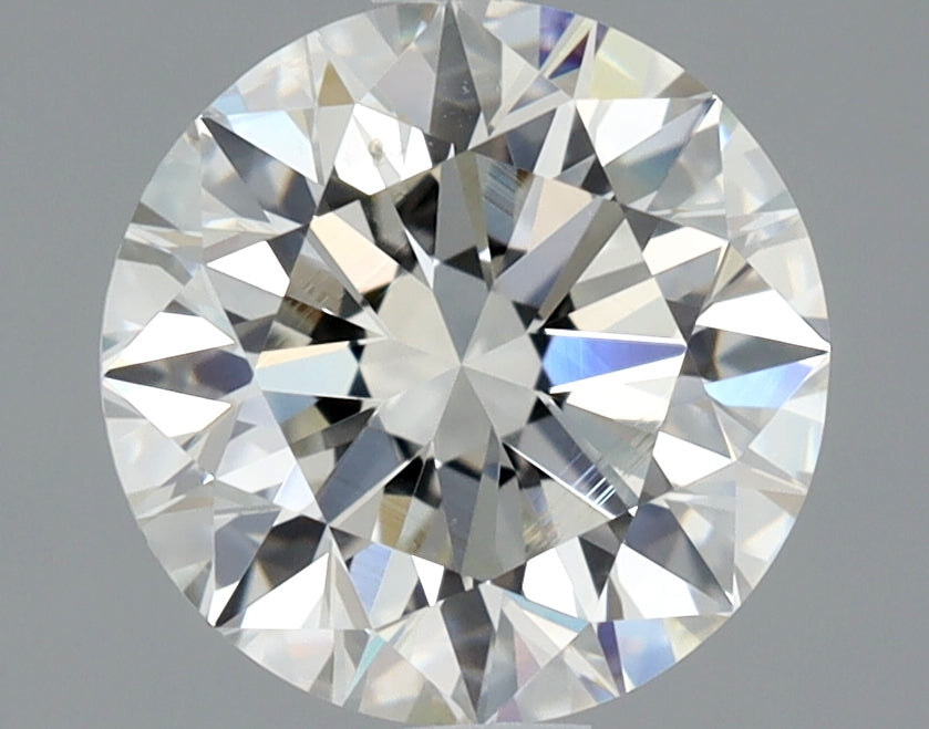 Lab-Grown 1.54 Carat Round Brilliant Diamond color I Clarity SI1 With GIA Certificate, precious stones, engagement diamonds