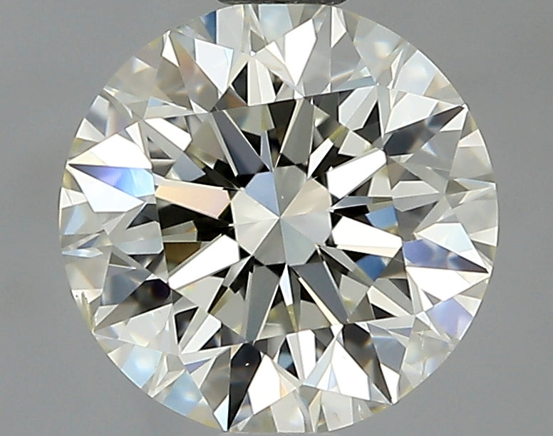 Lab-Grown 1.31 Carat Round Brilliant Diamond color K Clarity SI1 With GIA Certificate, precious stones, engagement diamonds
