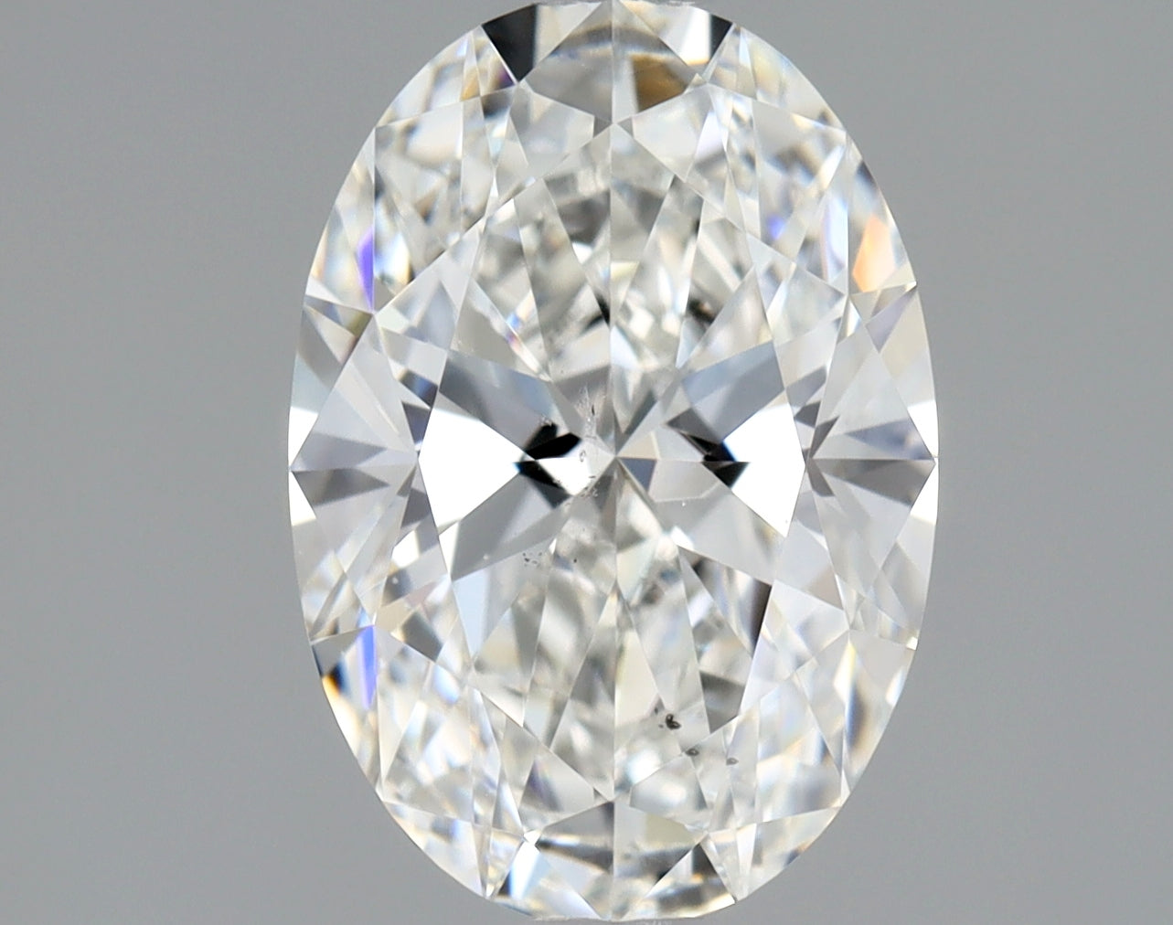 Lab-Grown 1.51 Carat Oval Shape Diamond color G Clarity SI1 With GIA Certificate, precious stones, engagement diamonds