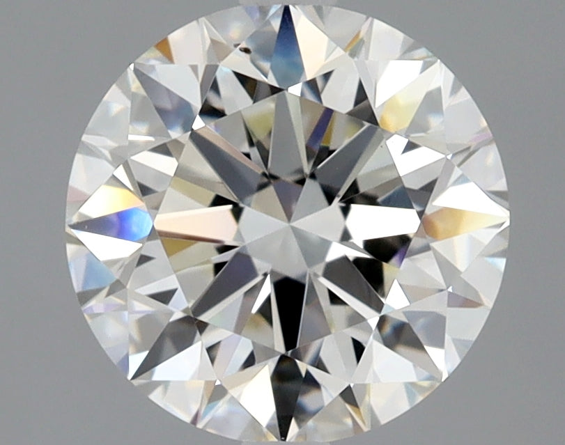 Lab-Grown 2.04 Carat Round Brilliant Diamond color I Clarity VS2 With GIA Certificate, precious stones, engagement diamonds