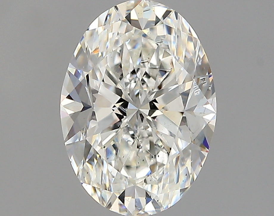 Lab-Grown 1.40 Carat Oval Shape Diamond color G Clarity SI2 With GIA Certificate, precious stones, engagement diamonds