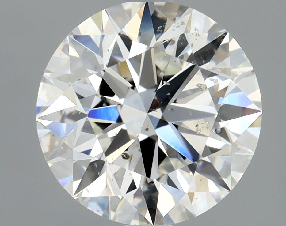 Lab-Grown 2.20 Carat Round Brilliant Diamond color H Clarity SI2 With GIA Certificate, precious stones, engagement diamonds