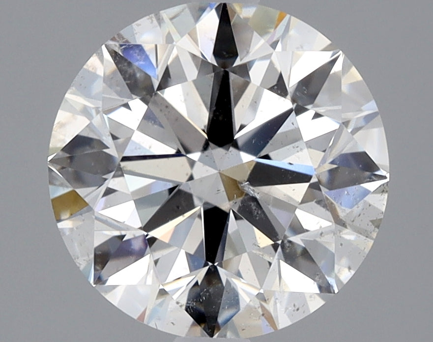 Lab-Grown 2.02 Carat Round Brilliant Diamond color G Clarity SI2 With GIA Certificate, precious stones, engagement diamonds
