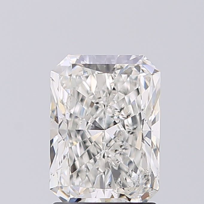 Lab-Grown 1.50 Carat Radiant Cut Diamond color G Clarity SI1 With GIA Certificate, precious stones, engagement diamonds