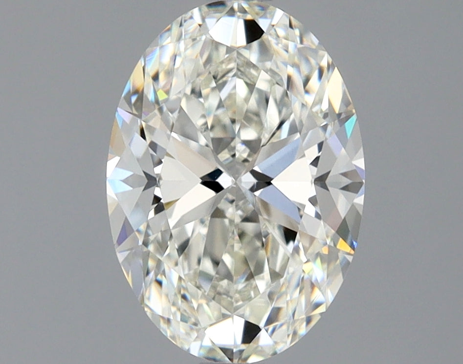 Lab-Grown 1.41 Carat Oval Shape Diamond color I Clarity VS2 With GIA Certificate, precious stones, engagement diamonds