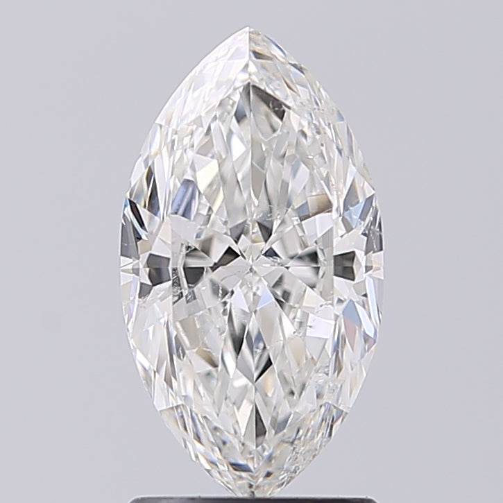 Lab-Grown 1.50 Carat Marquis Shape Diamond color F Clarity SI2 With GIA Certificate, precious stones, engagement diamonds