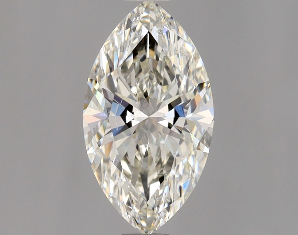 Lab-Grown 1.01 Carat Marquis Shape Diamond color J Clarity SI1 With GIA Certificate, precious stones, engagement diamonds