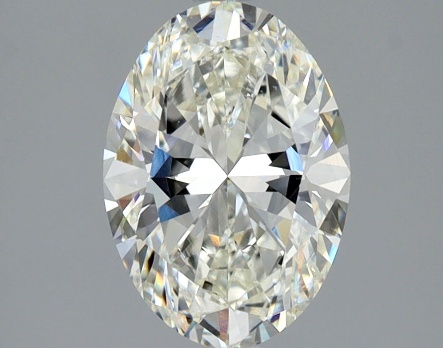 Lab-Grown 1.90 Carat Oval Shape Diamond color I Clarity VS2 With GIA Certificate, precious stones, engagement diamonds