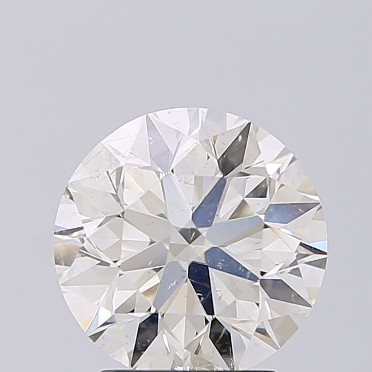 Lab-Grown 2.20 Carat Round Brilliant Diamond color J Clarity SI2 With GIA Certificate, precious stones, engagement diamonds