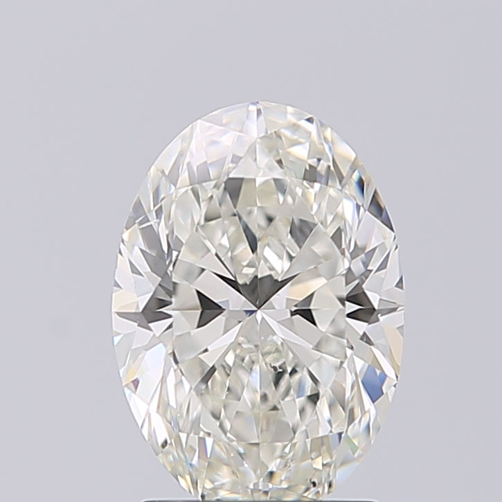 Lab-Grown 1.71 Carat Oval Shape Diamond color I Clarity SI1 With GIA Certificate, precious stones, engagement diamonds
