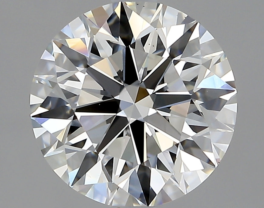 Lab-Grown 2.01 Carat Round Brilliant Diamond color G Clarity VS2 With GIA Certificate, precious stones, engagement diamonds