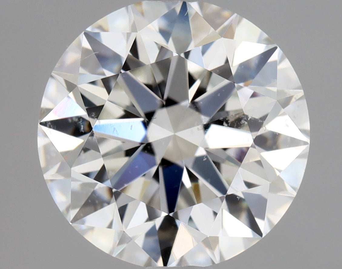 Lab-Grown 2.20 Carat Round Brilliant Diamond color G Clarity SI2 With GIA Certificate, precious stones, engagement diamonds