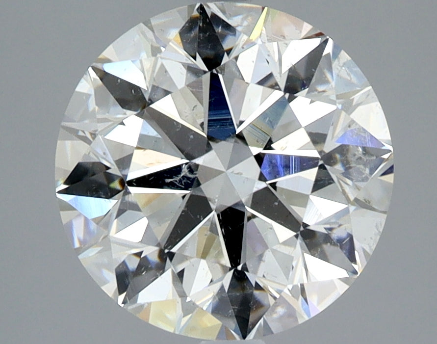 Lab-Grown 2.75 Carat Round Brilliant Diamond color H Clarity SI2 With GIA Certificate, precious stones, engagement diamonds