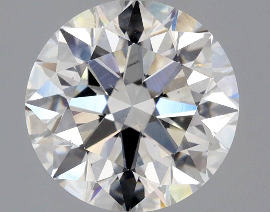 Lab-Grown 2.36 Carat Round Brilliant Diamond color I Clarity SI1 With GIA Certificate, precious stones, engagement diamonds