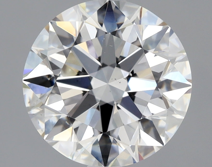 Lab-Grown 2.23 Carat Round Brilliant Diamond color H Clarity SI1 With GIA Certificate, precious stones, engagement diamonds