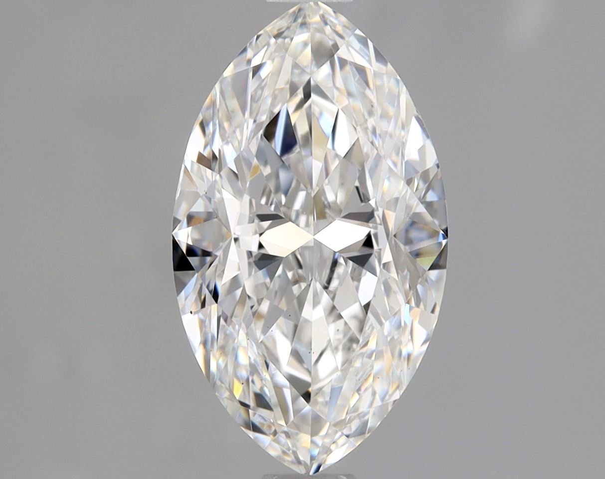 Lab-Grown 1.50 Carat Marquis Shape Diamond color F Clarity VS2 With GIA Certificate, precious stones, engagement diamonds