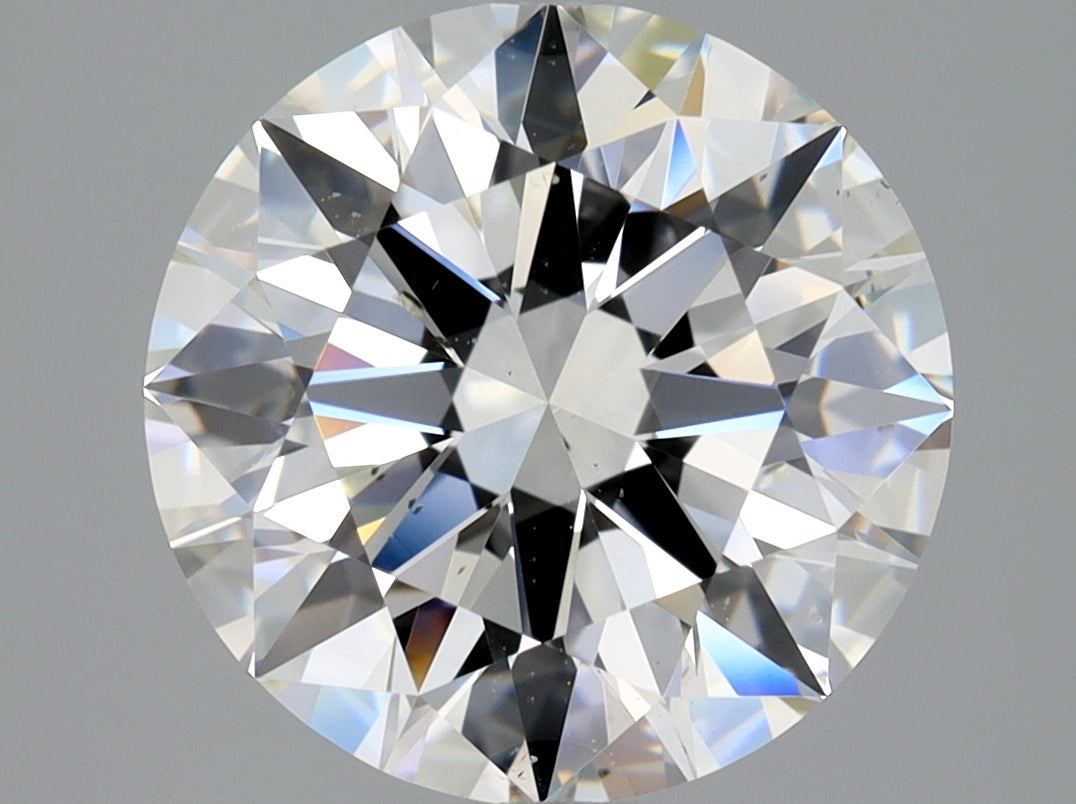 Lab-Grown 3.02 Carat Round Brilliant Diamond color G Clarity SI1 With GIA Certificate, precious stones, engagement diamonds
