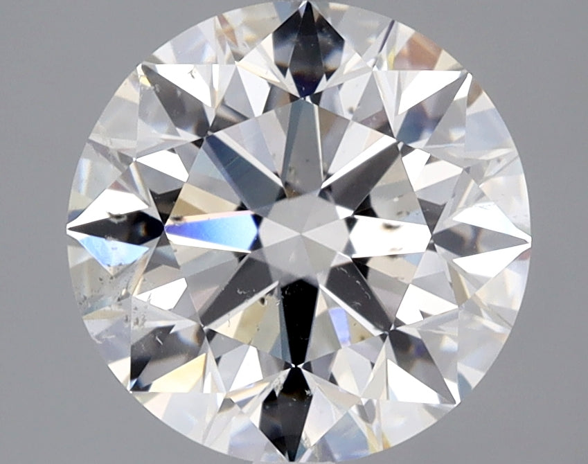 Lab-Grown 3.02 Carat Round Brilliant Diamond color F Clarity SI2 With GIA Certificate, precious stones, engagement diamonds