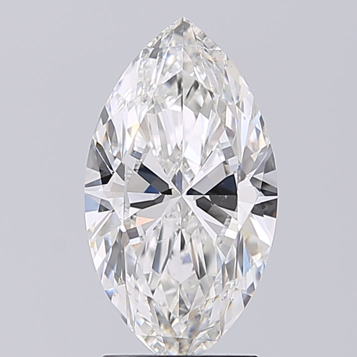 Lab-Grown 2.00 Carat Marquis Shape Diamond color F Clarity SI1 With GIA Certificate, precious stones, engagement diamonds