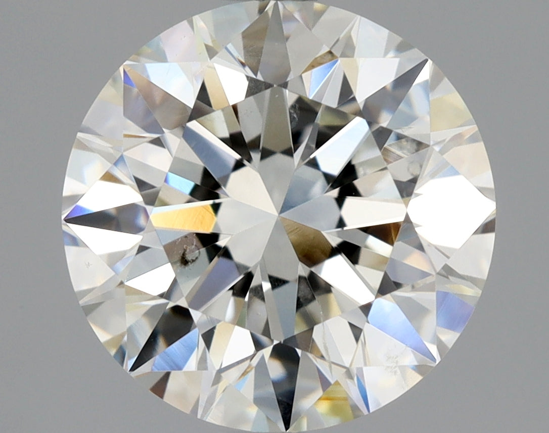 Lab-Grown 2.20 Carat Round Brilliant Diamond color H Clarity SI2 With GIA Certificate, precious stones, engagement diamonds