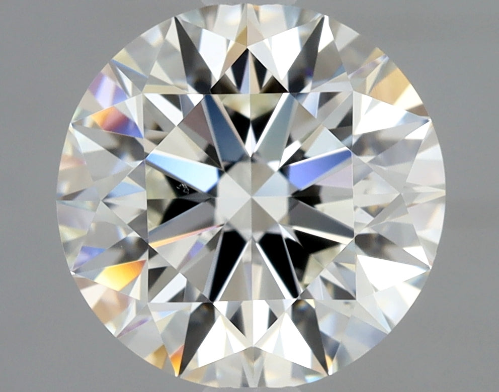 Lab-Grown 2.22 Carat Round Brilliant Diamond color I Clarity VS2 With GIA Certificate, precious stones, engagement diamonds
