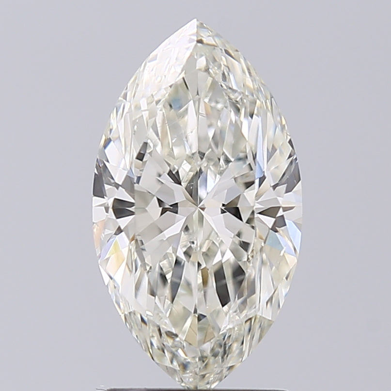Lab-Grown 1.70 Carat Marquis Shape Diamond color J Clarity SI1 With GIA Certificate, precious stones, engagement diamonds